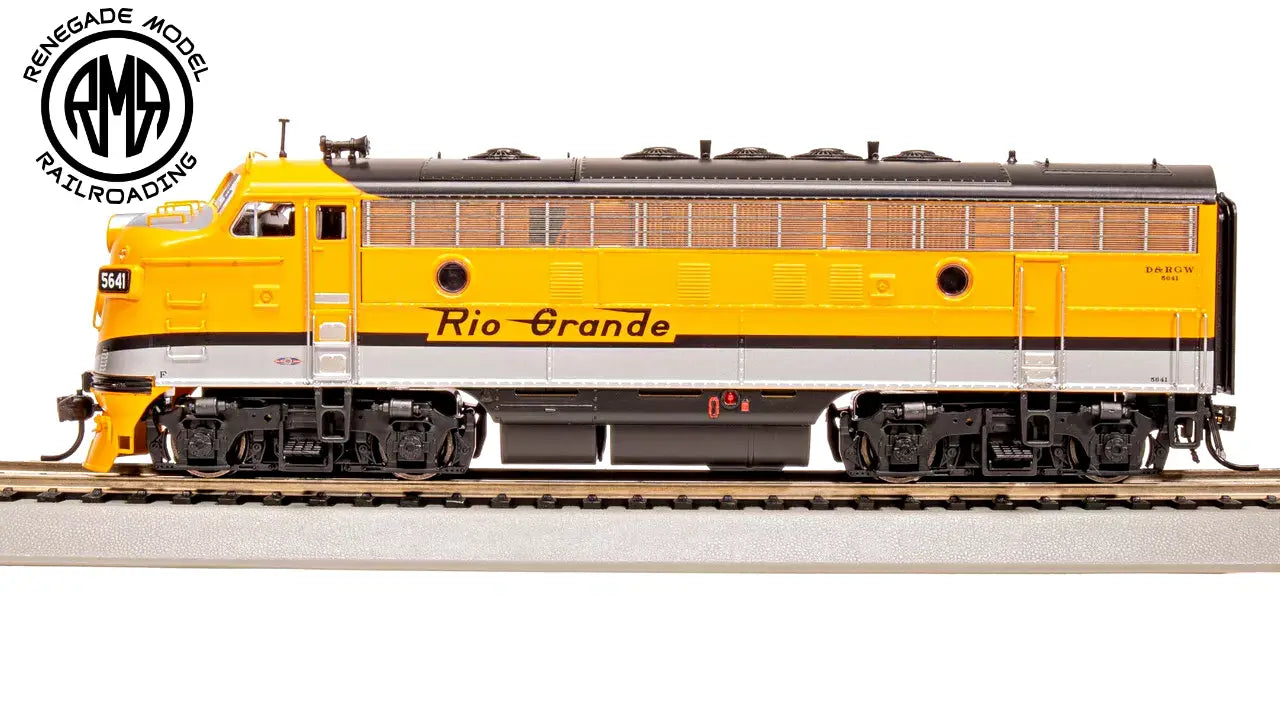 Broadway Limited 8203 HO Scale DRGW EMD F7A Single Stripe Scheme #5644