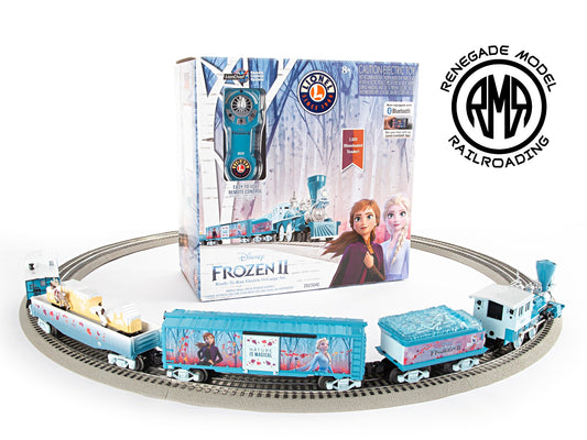 Lionel 2023040 O Scale Disney Frozen 2 LionChief Set