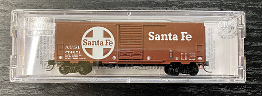 Micro Trains N 07300600 40' Single Door Box Car ATSF 274671