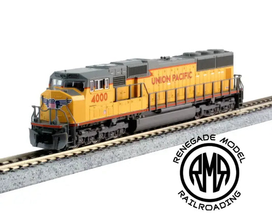 Kato 1767615 N Scale Union Pacific EMD SD70M Flat #4364 DC