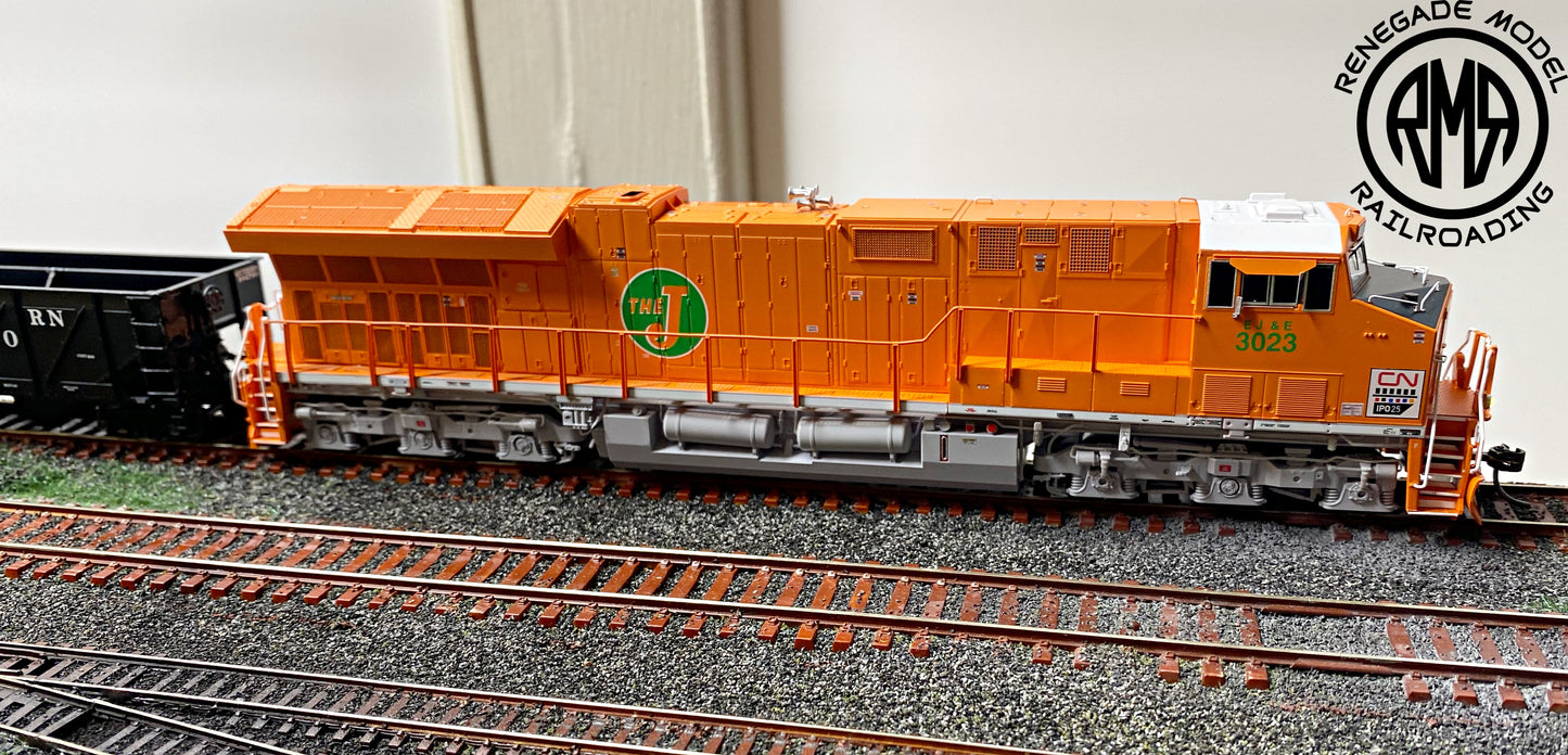 Intermountain 497111S-01 HO CN EJ&E Heritage GE ET44AC Locomotive DCC Sound