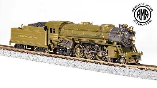 BLI N 6924 Heavy Pacific 4-6-2 B&O 5301 President Adams Paragon4 Sound DC DCC