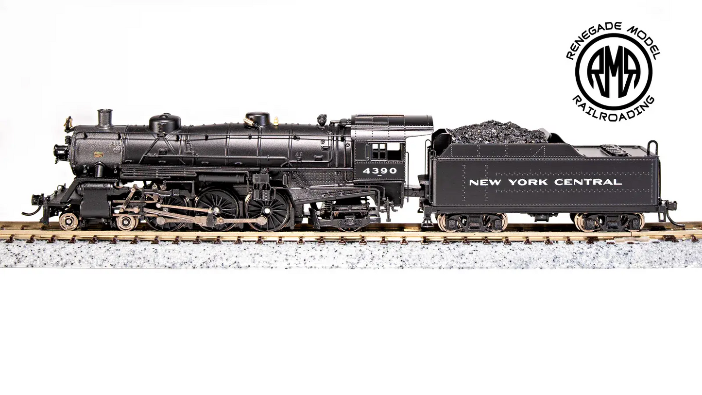 BLI N 6946 Light Pacific 4-6-2 NYC 4390 Sans Serif Lettering Paragon4 Sound DC D