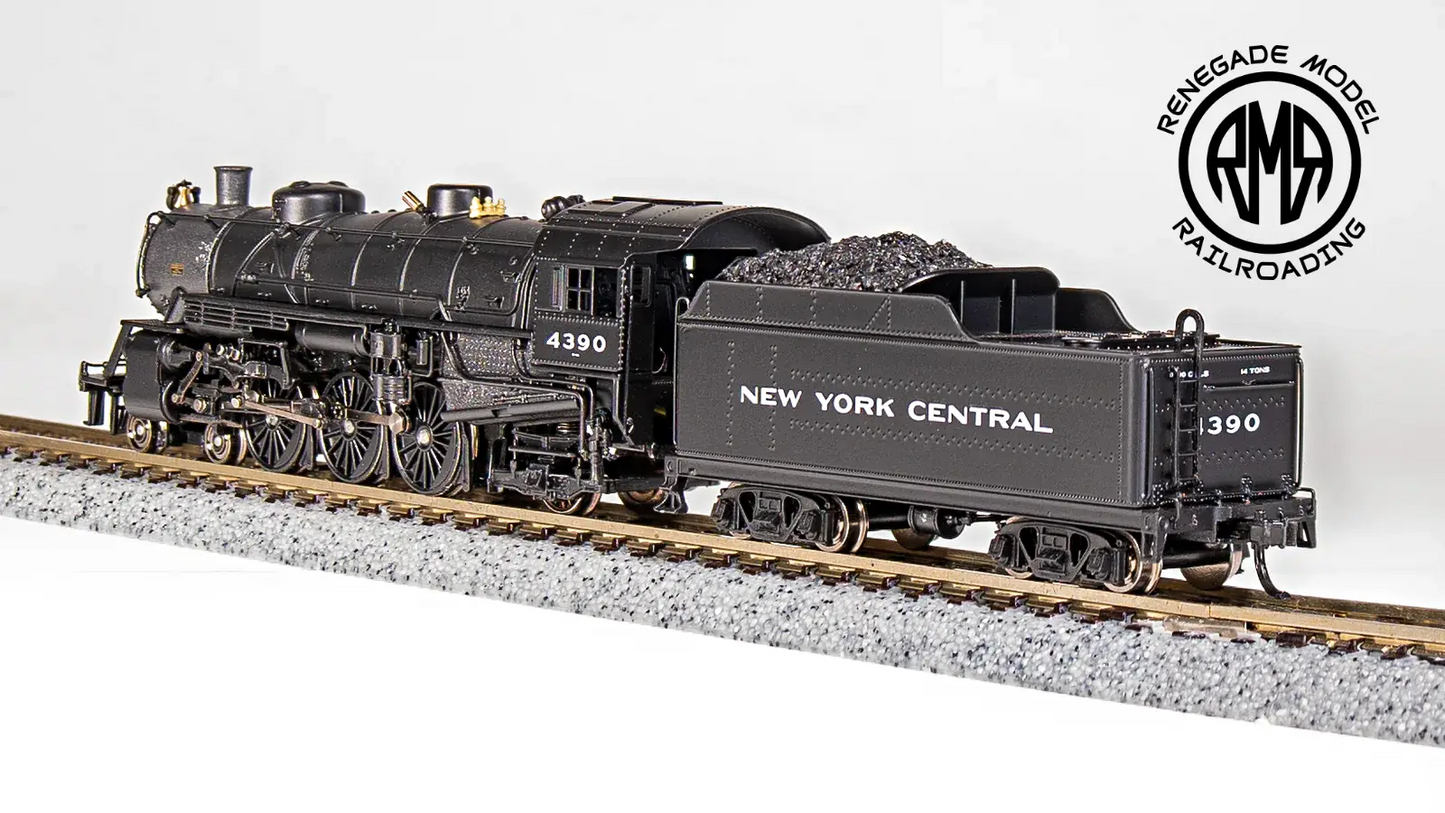BLI N 6946 Light Pacific 4-6-2 NYC 4390 Sans Serif Lettering Paragon4 Sound DC D