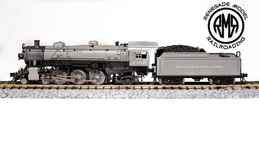 BLI N 6948 Light Pacific 4-6-2 NYC 6467 "Battleship Gray" Paragon4 Sound DC DCC