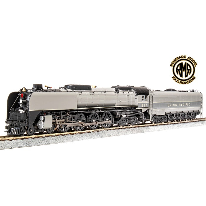 Broadway Limited 7365 HO UP 4-8-4 FEF-2 #827 Paragon 4 Sound DCC DC Smoke