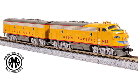 Broadway Limited 7762 N EMD F7 AB UP 1472/1472C AB UNIT Paragon 4 Sound DC DCC
