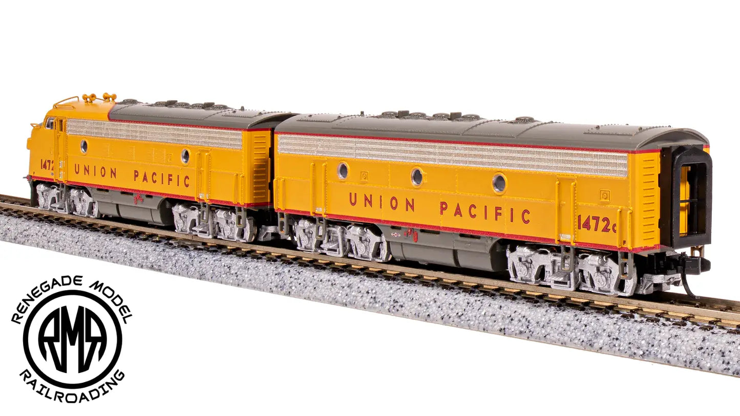 Broadway Limited 7762 N EMD F7 AB UP 1472/1472C AB UNIT Paragon 4 Sound DC DCC
