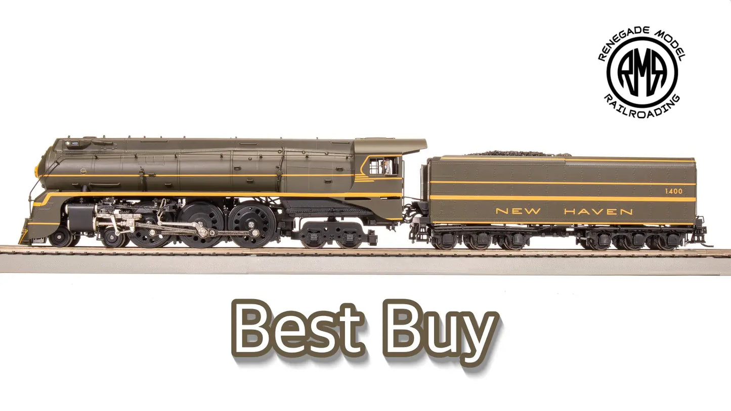Broadway Limited 7876 HO Haven I5 #1400 Mcginnis Paragon 4 Sound DC DCC Smoke Green