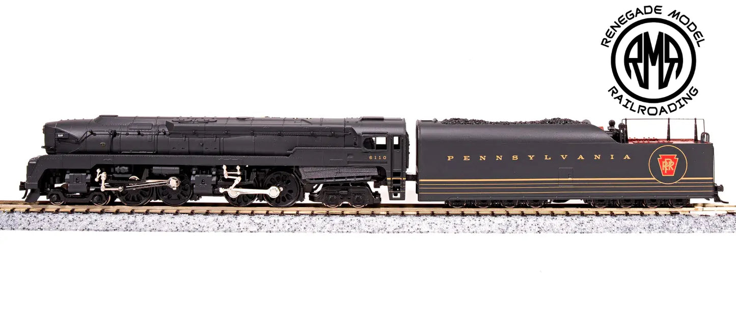 Broadway Limited 8026 N PRR T1 Duplex #6110 As-Delivered Paragon 4 Sound DC DCC