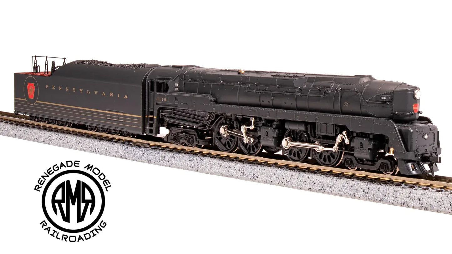 Broadway Limited 8026 N PRR T1 Duplex #6110 As-Delivered Paragon 4 Sound DC DCC