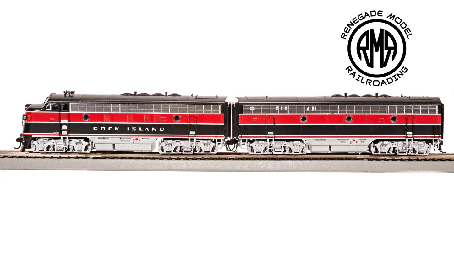 Broadway Limited 8191 HO EMD F7 AB CRIP 103/105 Paragon 4 Sound DCC DC