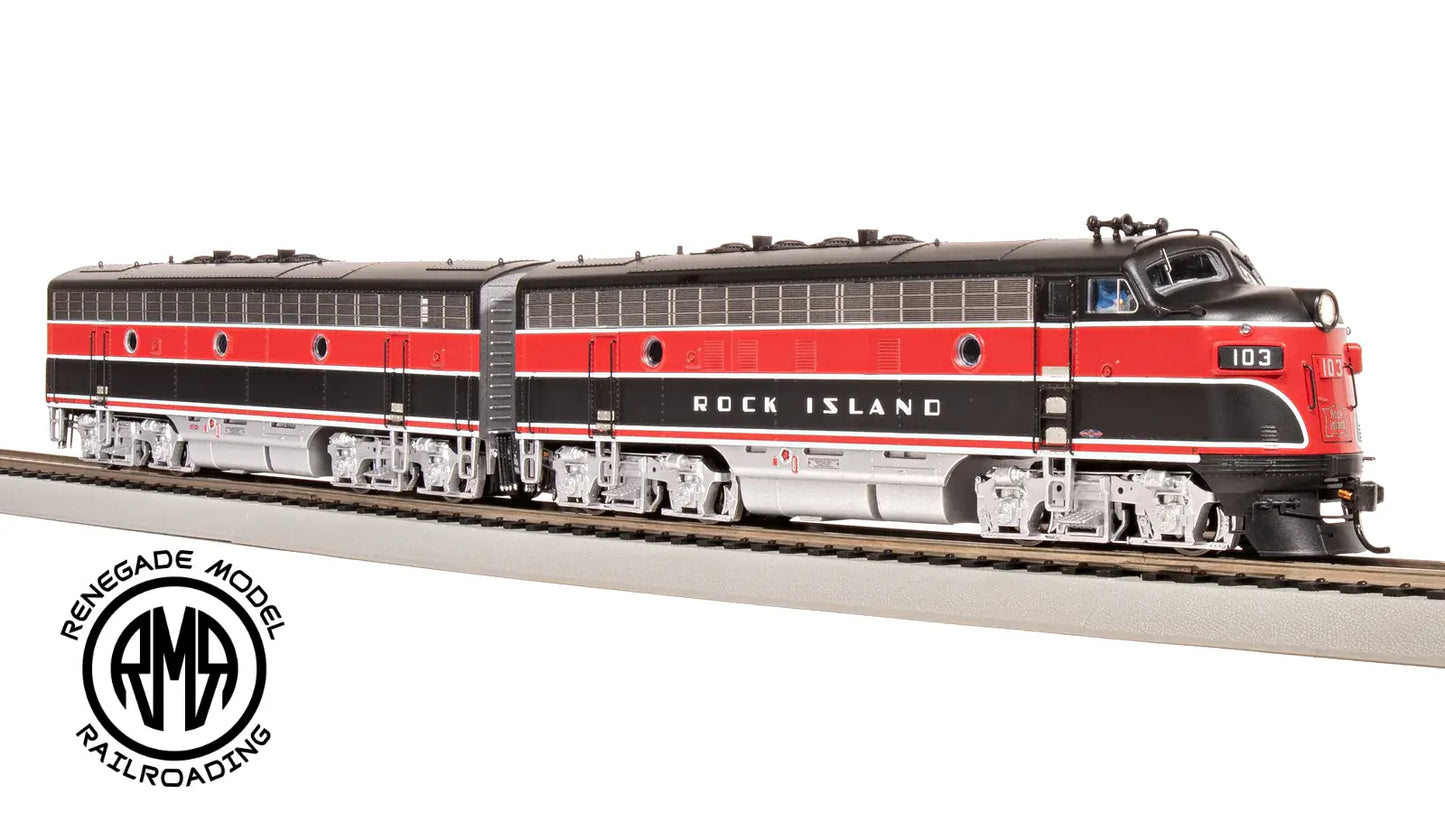 Broadway Limited 8191 HO EMD F7 AB CRIP 103/105 Paragon 4 Sound DCC DC