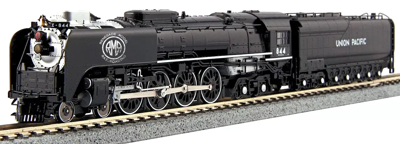 Kato 1260401 N Scale FEF-3 4-8-4 Union Pacific Black #844 DC
