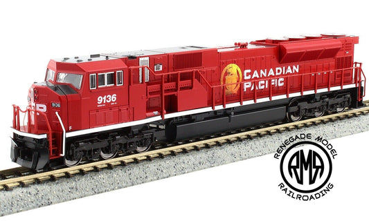 Kato 1765626 N Scale SD90/43MAC Canadian Pacific #9136 DC