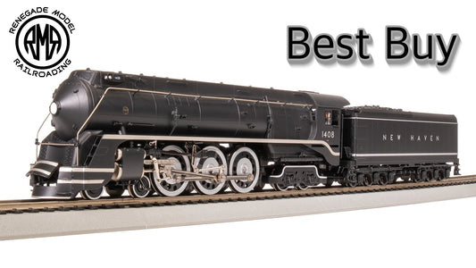 Broadway Limited 7871 HO Haven I5 #1408 Mcginnis Paragon 4 Sound DC DCC Smoke Block Letters