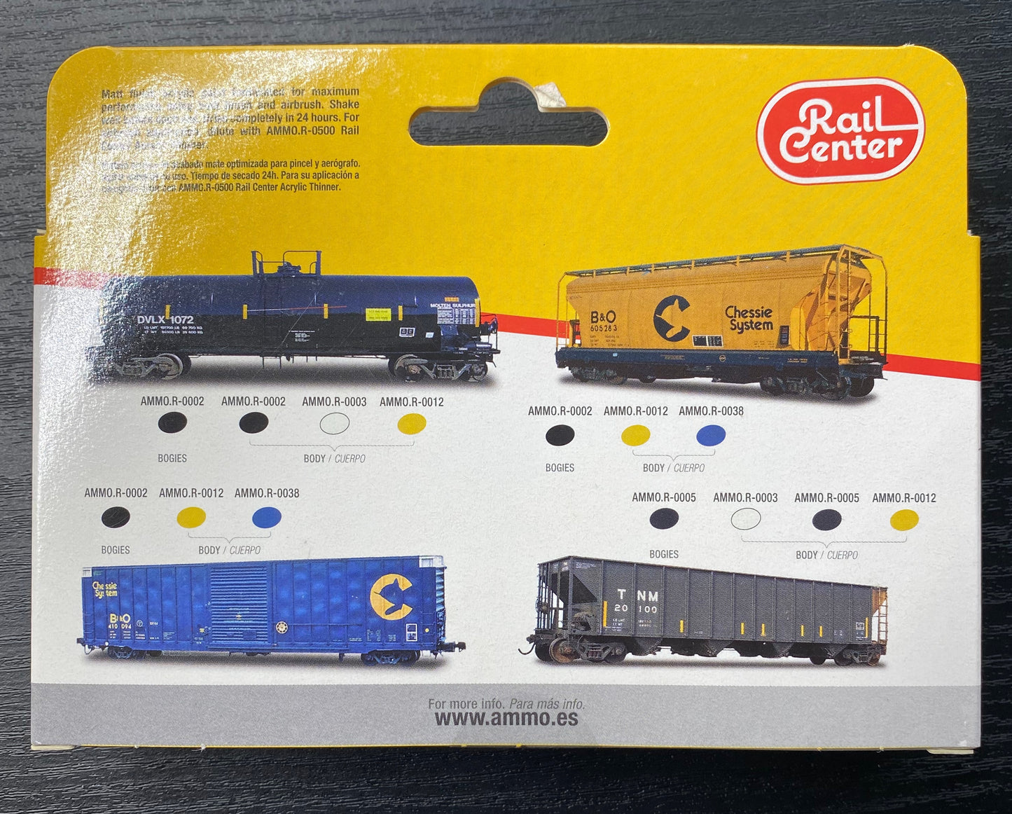 AMMO R-1010 American Freight Car Paint Set