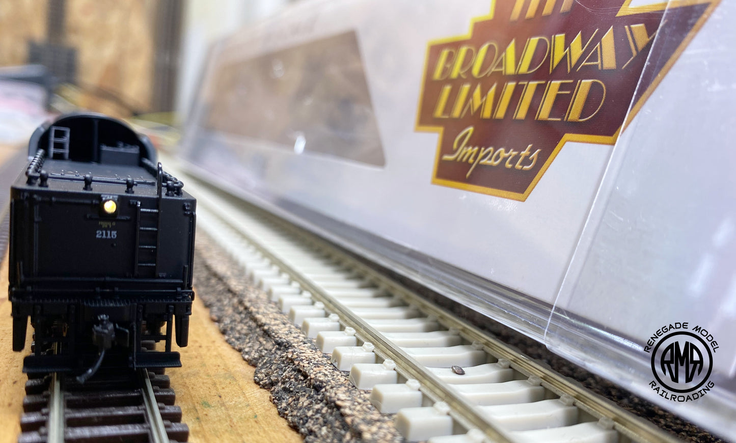 Broadway Limited 7402 N Reading T1 4-8-4 #2115 Paragon 4 Sound DC DCC Smoke