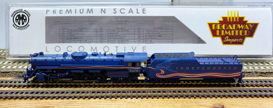 Broadway Limited 7411 N Reading T1 484 Independence Patriotic Paragon4 DCC Smoke