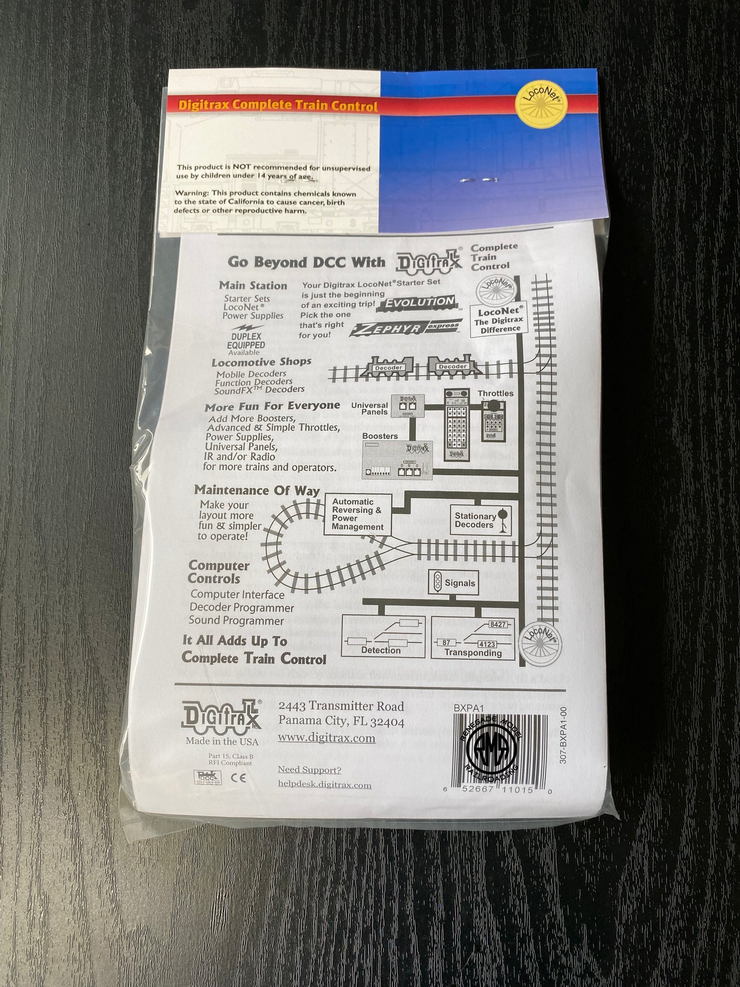 Digitrax BXPA1 LocoNet DCC Auto Reverser Detection Transponding Power Managment