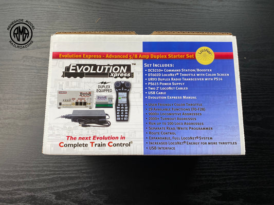 Digitrax EVOXD Evolution Express Advanced 5A/8A Duplex Starter Set 2024