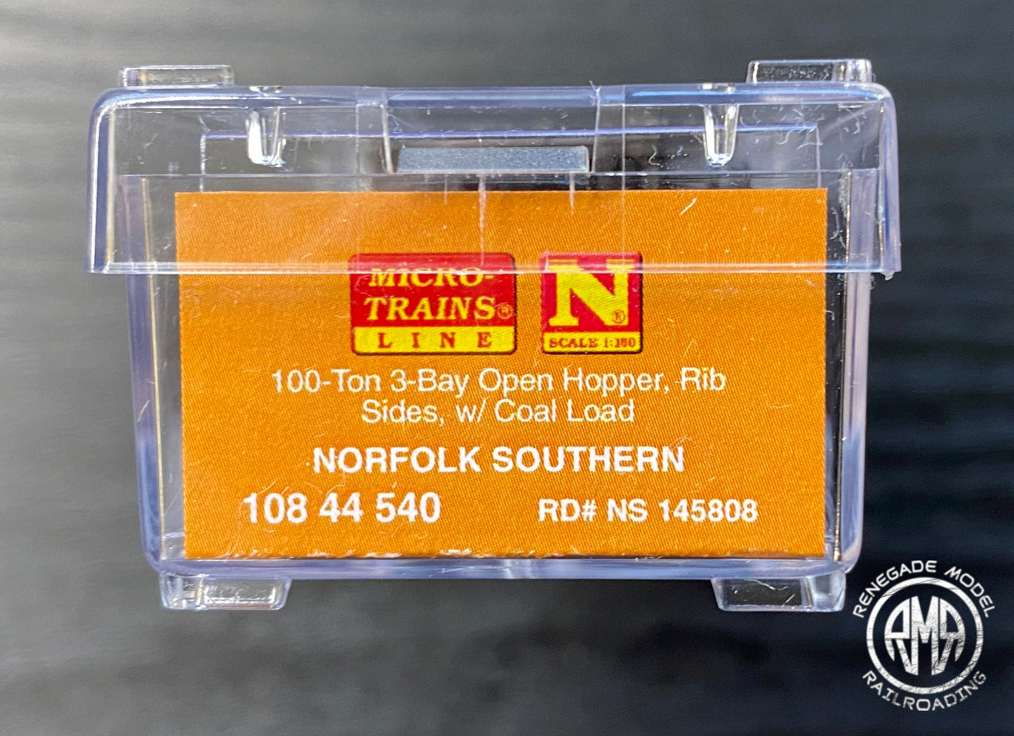 Micro Trains N Norfolk Southern 100 Ton 3 Bay Coal Hopper Freight 10844540