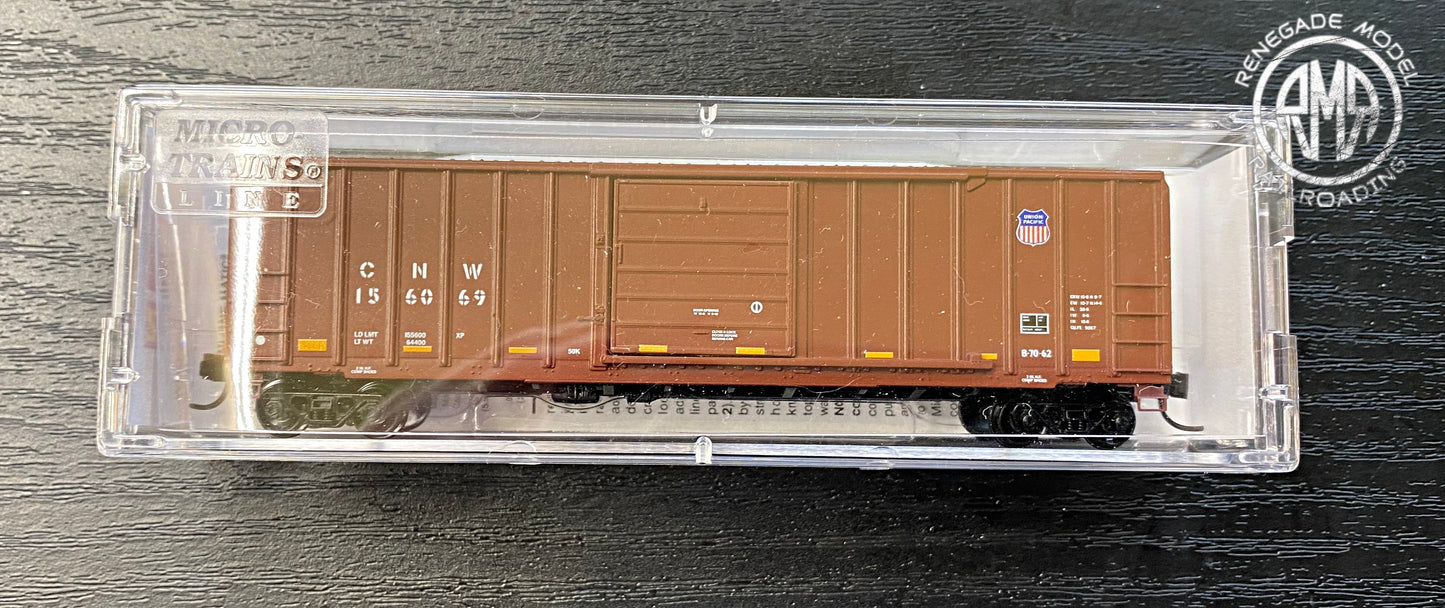 Micro Trains N 02500406 Union Pacific ex-CNW 50’ Box Car #156069