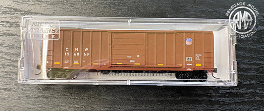 Micro Trains N 02500406 Union Pacific ex-CNW 50’ Box Car #156069