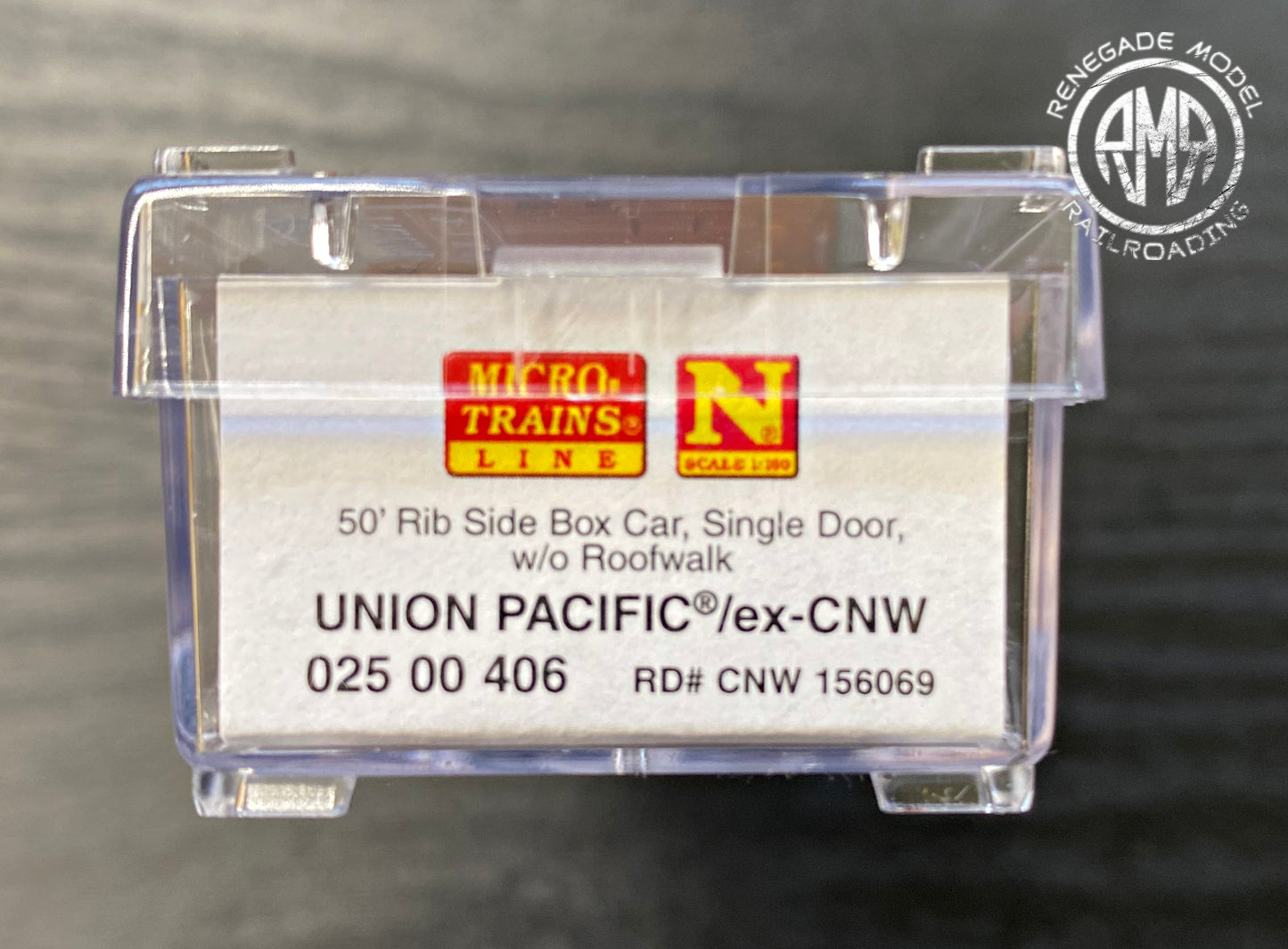Micro Trains N 02500406 Union Pacific ex-CNW 50’ Box Car #156069