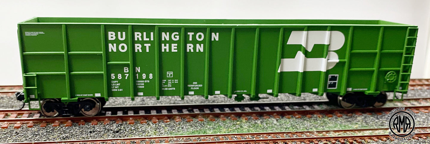 Walthers Mainline 910-6108 HO Scale Burlington Northern BN 61' Wood Chip Gondola