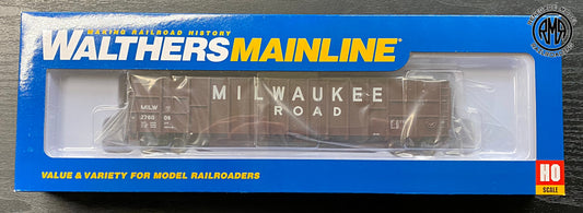 Walthers Mainline 910-6117 HO Scale Milwaukee Road 61' Wood Chip Gondola Car