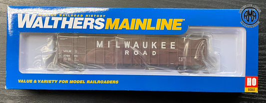 Walthers Mainline 910-6118 HO Scale Milwaukee Road 61' Wood Chip Gondola Car
