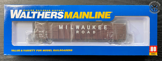 Walthers Mainline 910-6120 HO Scale Milwaukee Road 61' Wood Chip Gondola Car