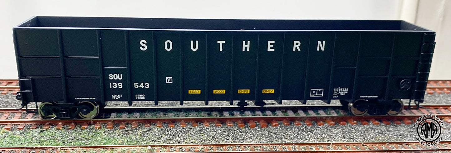Walthers Mainline 910-6122 HO Scale Southern Railway 61' Wood Chip Gondola