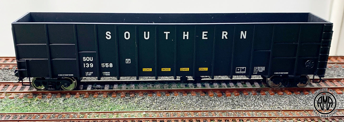 Walthers Mainline 910-6123 HO Scale Southern Railway 61' Wood Chip Gondola