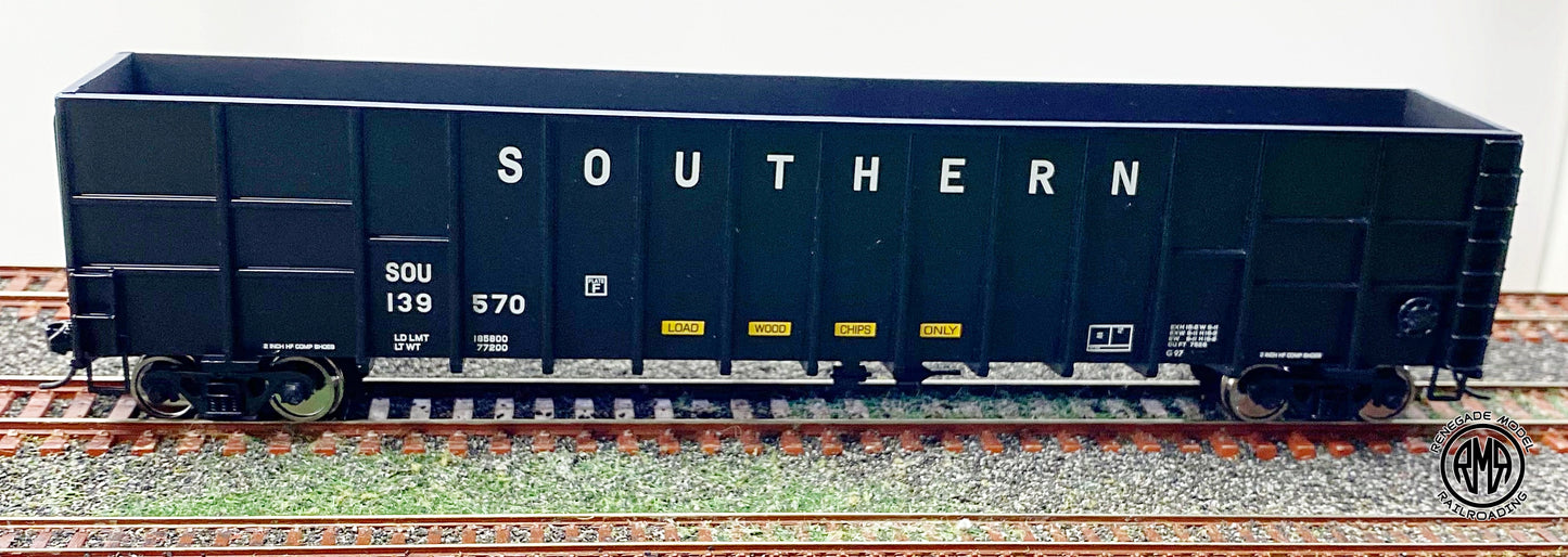 Walthers Mainline 910-6124 HO Scale Southern Railway 61' Wood Chip Gondola