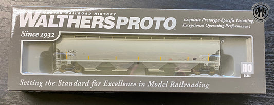 Walthers 920-110303 HO Scale ADMX 67' Trinity 6351 4-Bay Covered Hopper #64515