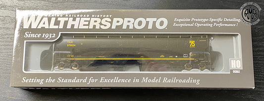 Walthers 920-110325 HO Scale TILX 67' Trinity 6351 4-Bay Covered Hopper #570024