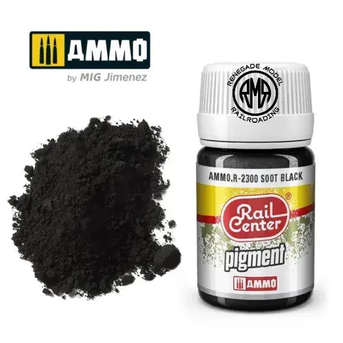 AMMO R2300 Soot Black (35 ML) Acrylic Paints By Mig Jimenez