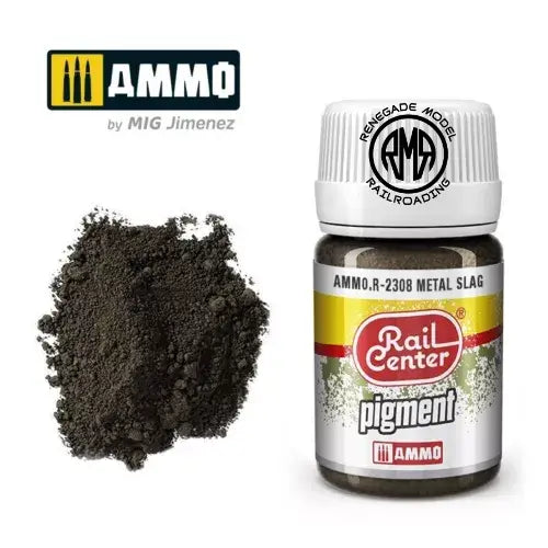AMMO R2308 Metal Slag (35 ML) Acrylic Paints By Mig Jimenez