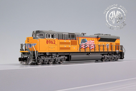 Kato 1768528 N Scale EMD SD70ACE UP #8962 US Flag Nose Headlight DC