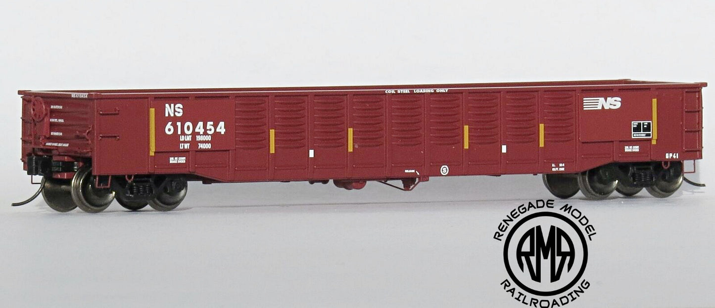 Trainworx N 52'6" Corrugated Gondola Norfolk Southern NS #610454 2521309