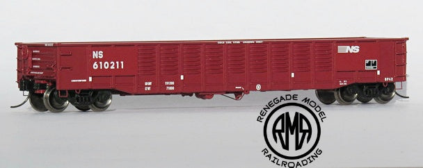 Trainworx N 52'6" Corrugated Gondola Norfolk Southern NS #610211 TWX2521307