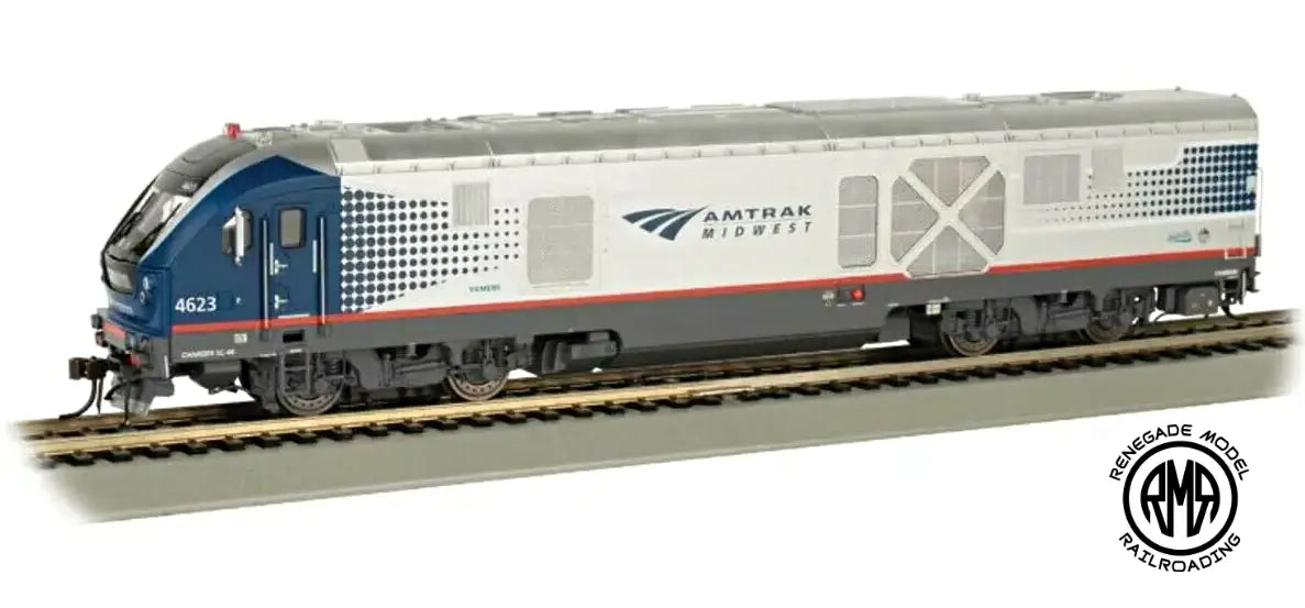 Bachmann 67952 N SC-44 Amtrak 4632 Midwest Siemens Charger DCC Sound