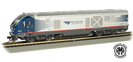 Bachmann 67951 N SC-44 Amtrak 4623 Midwest Siemens Charger DCC Sound