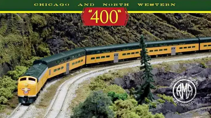 Kato 106-0046 N Chicago & North Western C&NW "400" Unitrack Starter Set