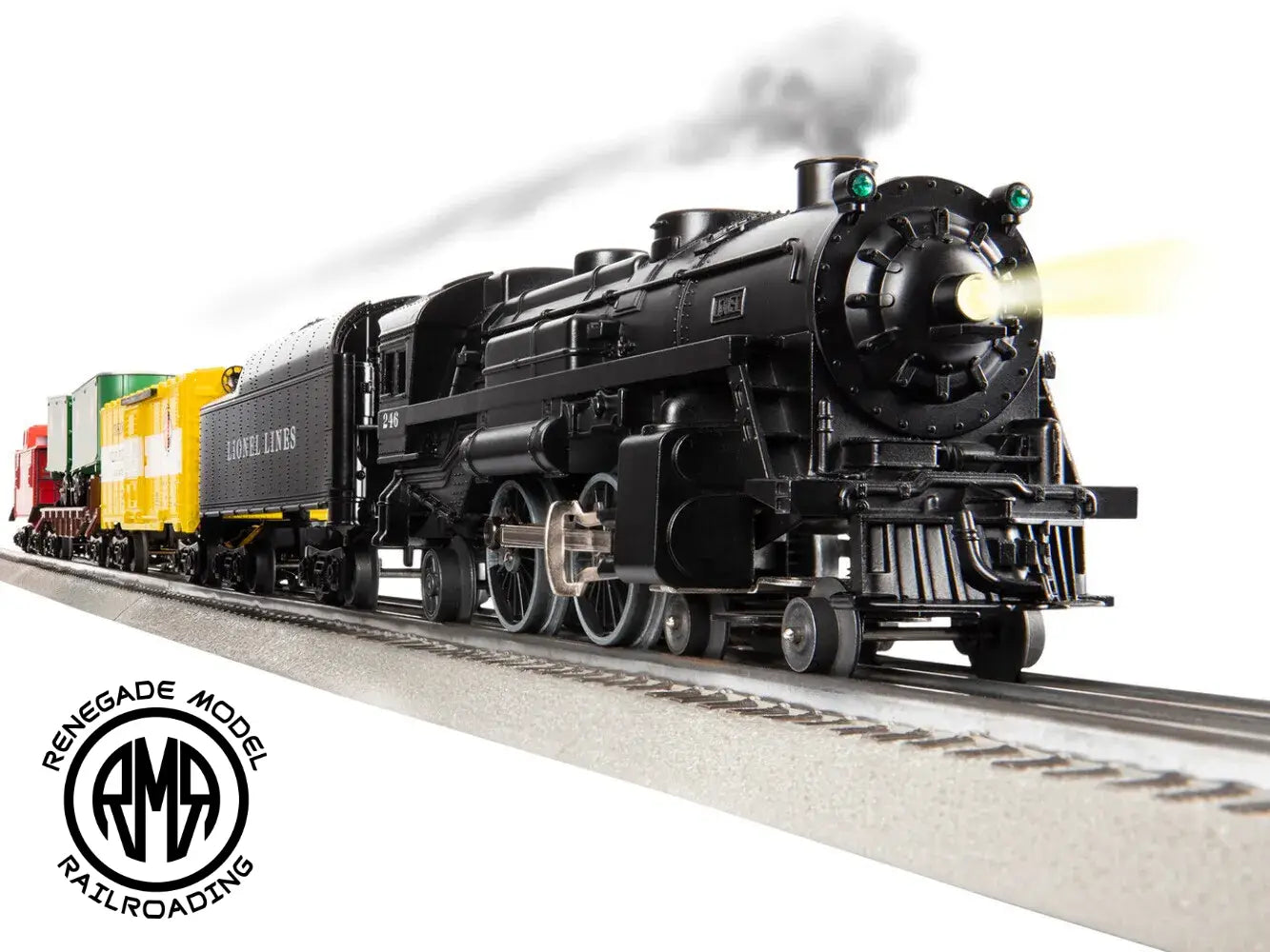 Lionel 2223060 O Scale Lionel Lines Mixed Freight LionChief Bluetooth 5.0 Set
