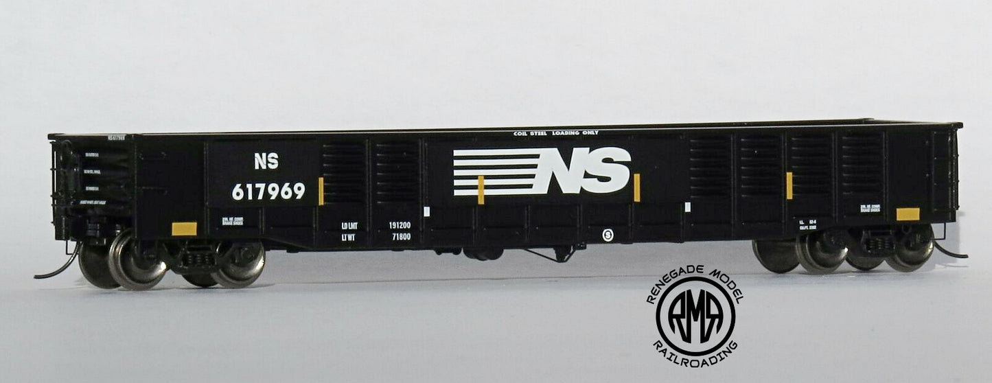 Trainworx N 52'6" Corrugated Gondola Norfolk Southern NS #617969 2521311