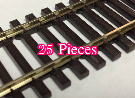 Peco HO Scale 25 SL-8300 Code 83 36'' Nickel Silver Flex Track Wood Ties 25Piece
