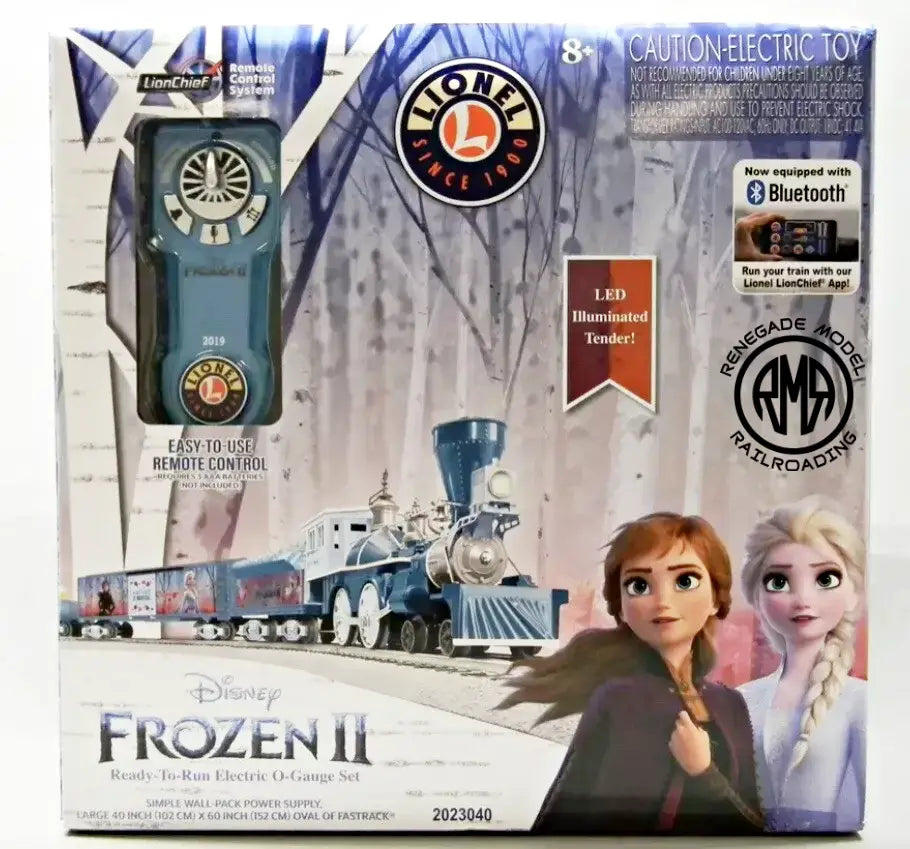 Lionel 2023040 O Scale Disney Frozen 2 LionChief Set